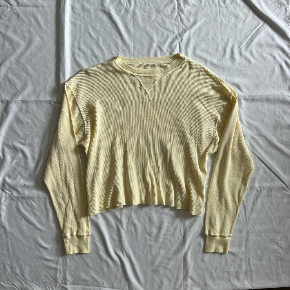 Brandy Melville waffle long sleeve